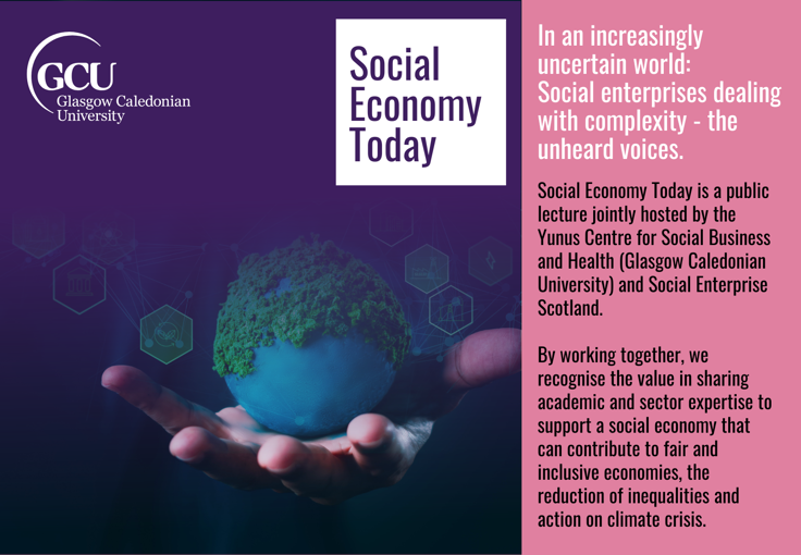 Social Economy Today: Sign up for the Social Enterprise Lecture