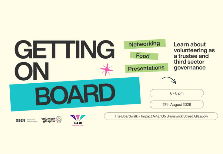 Getting on Board | Volunteer Glasgow