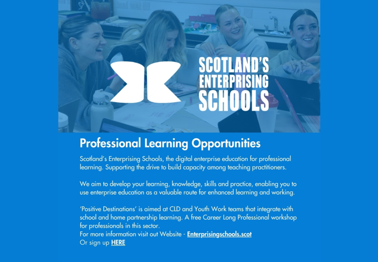 Scotland's Enterprising Schools - Professional Learning Opportunity