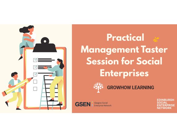 GrowHow learning social enterprise taster session: practical management training