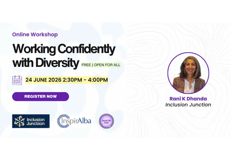 Working Confidently with Diversity | Online Workshop