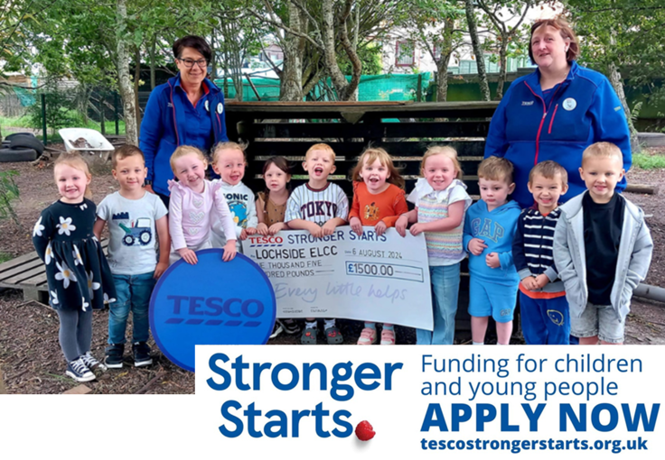 Tesco Stronger Starts Fund | Projects Supporting Children and Young People