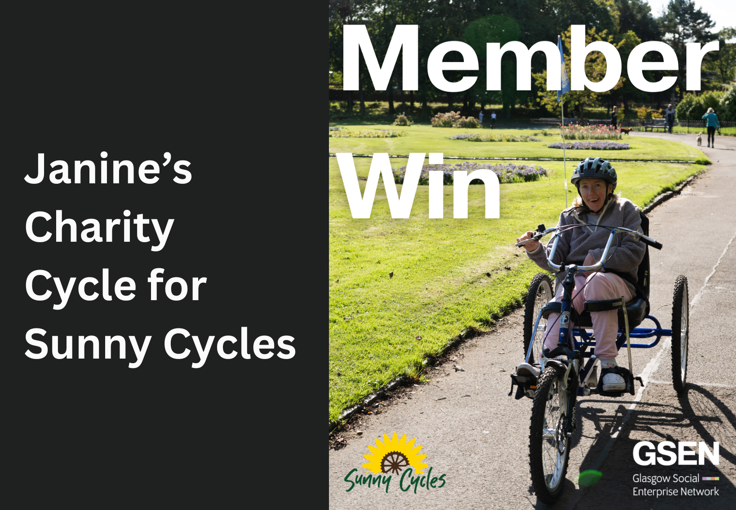 Sunny Cycles Member Win: Janine's Charity Cycle