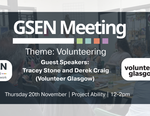 GSEN Network Meeting November 2025 | Volunteering