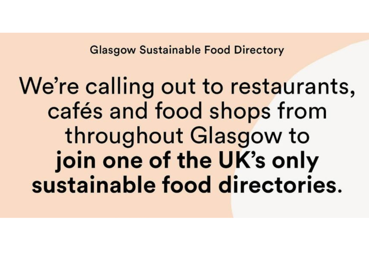 Glasgow Sustainable Food Directory: Applications Open!